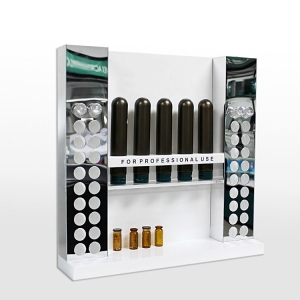 Acrylic perfume bottle display stand 