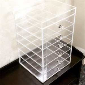 acrylic makeup organizer drawers