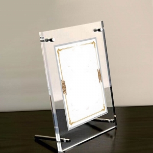 Acrylic frame picture frame 6×9 with screw 