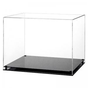 American Football Display Case with Black Base 