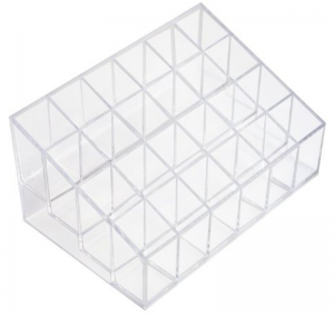 24 slots acrylic lipstick organizer holder 