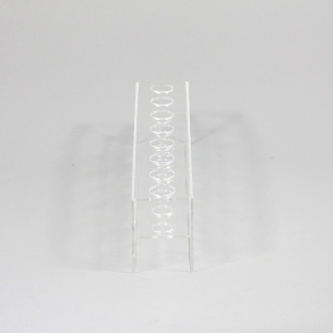 Clear acrylic ice cream display stand 