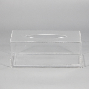 Clear custom acrylic tissue box wholesale 