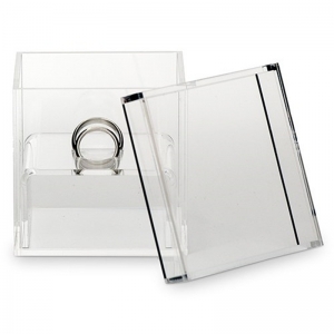 Acrylic ring box for wedding 