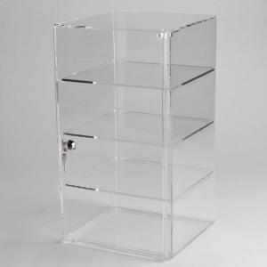 acrylic display case with lock