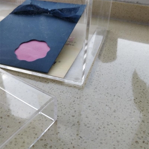 Hot Sale Customized Size Acrylic Charity Donation Box Wedding Wishing Well Box 