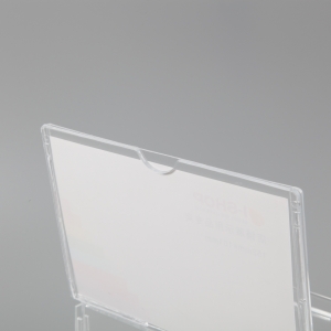 Clear Acrylic Ballot Box With Sign Plexiglass Donation Organizer with lock 