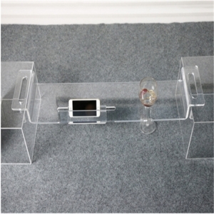 Customized hotel plexiglass shower tray 