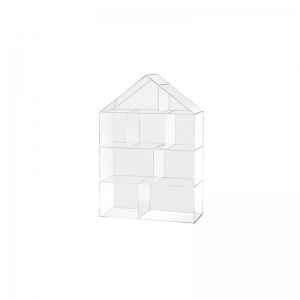 acrylic house bookcase