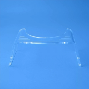Clear acrylic Slim Ghost toilet stool 