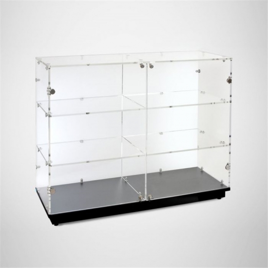 Factory Price Custom Clear Acrylic 6 Division Display Cases Large