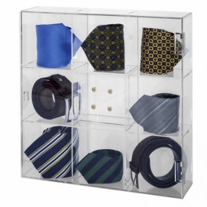 acrylic tie display box