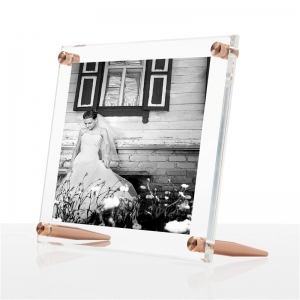 Custom A4 acrylic magnetic photo frame 