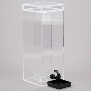 wholesale clear 3 gallon acrylic beverage dispenser 