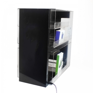 Customized acrylic display case cabinet for cigarette 