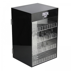 wall mounted custom plastic eliquid display case acrylic table top tobacco display rack 
