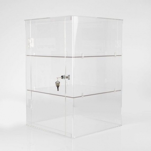 Customized Acrylic  jewellery exhibits Display Cabinets with Anti-theft lock 