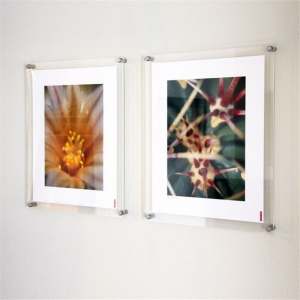 wall mounted lucite photo block clear acrylic acrylic frameless photo frame 
