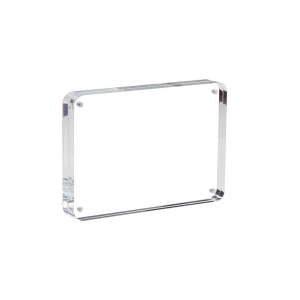 Square magnetic acrylic photo frame for wedding 