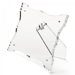 4x6 ornate border acrylic magnetic picture frame for tabletop 