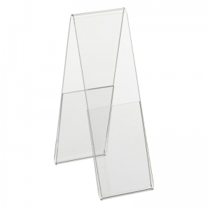 v shape lucite photo booth frame clear acrylic frameless photo frame 