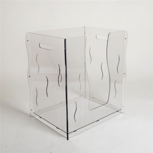 Wholesale clear acrylic retail display cases for pillow 