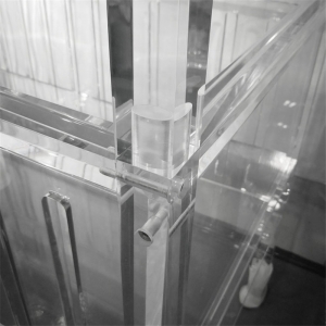 Custom clear plexiglass cot baby crib for wholesale 