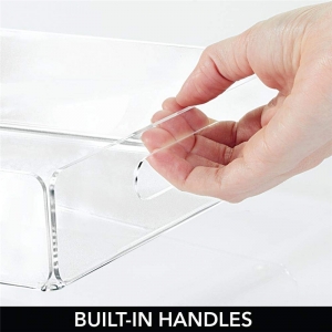 Premium clear plexiglass serving trays for wholesale 