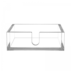 clear acrylic napkin holder