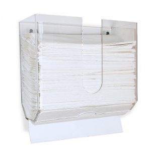 large transparent pmma tissue holder clear acrylic kitchen napkin holder rack 