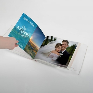 acrylic book holder stand