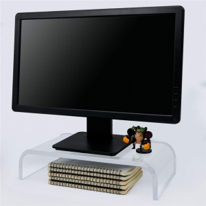 Deaktop acrylic computer monitor riser holder for office 