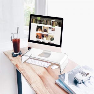 acrylic computer monitor stand