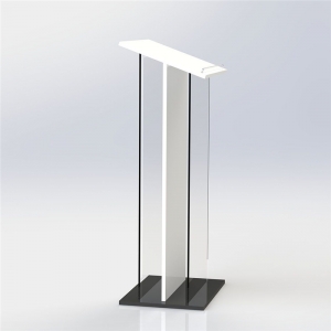 acrylic podium lectern