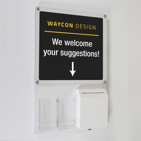 Factory Price Office Wall Mounted Persex Display Board With Suggestion