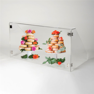 Transparent acrylic sneeze guard perspex sneeze barrier screen 