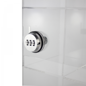 Rotating perspex acrylic display cabinet showcase 