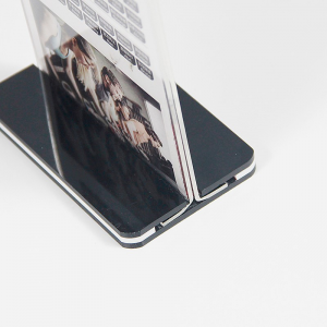 custom A5 acrylic sign holder 