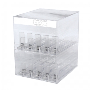 New style acrylic E-cigarette vape display case 