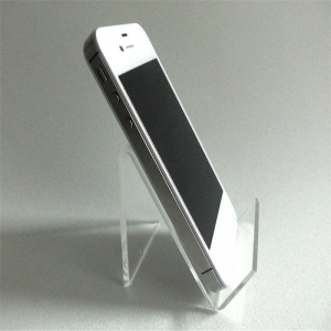 Triangle Shape Acrylic Cell Phone Holder /Mobile Phone Stand 