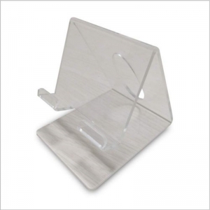 Triangle Shape Acrylic Cell Phone Holder /Mobile Phone Stand 