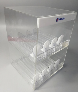 custom acrylic E-Cigarette counter top Display cabinet 