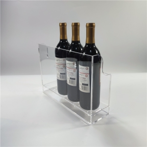 acrylic wine rack