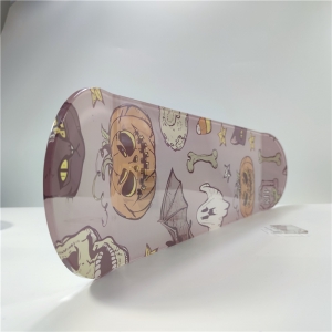 Modern luxury  acrylic skateboards deck lucite sliding plate 