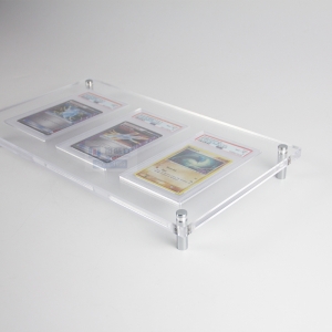 acrylic graded cards stand