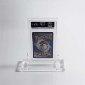YAGELI new Pokemon acrylic single PSA display case box with base 