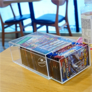 YAGELI stacking magnetic Pokemon acrylic booster box case 