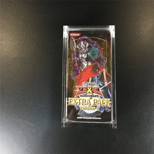 Pokemon Yugioh MTG Cards Booster Pack Clear Magnetic Acrylic Case 