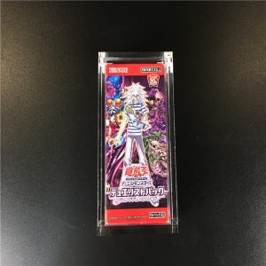 Customized design clear acrylic YuGiOh protector box 