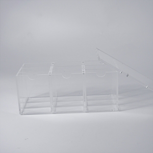 Acrylic English pokemon Acrylic Booster Box Display Case Box 